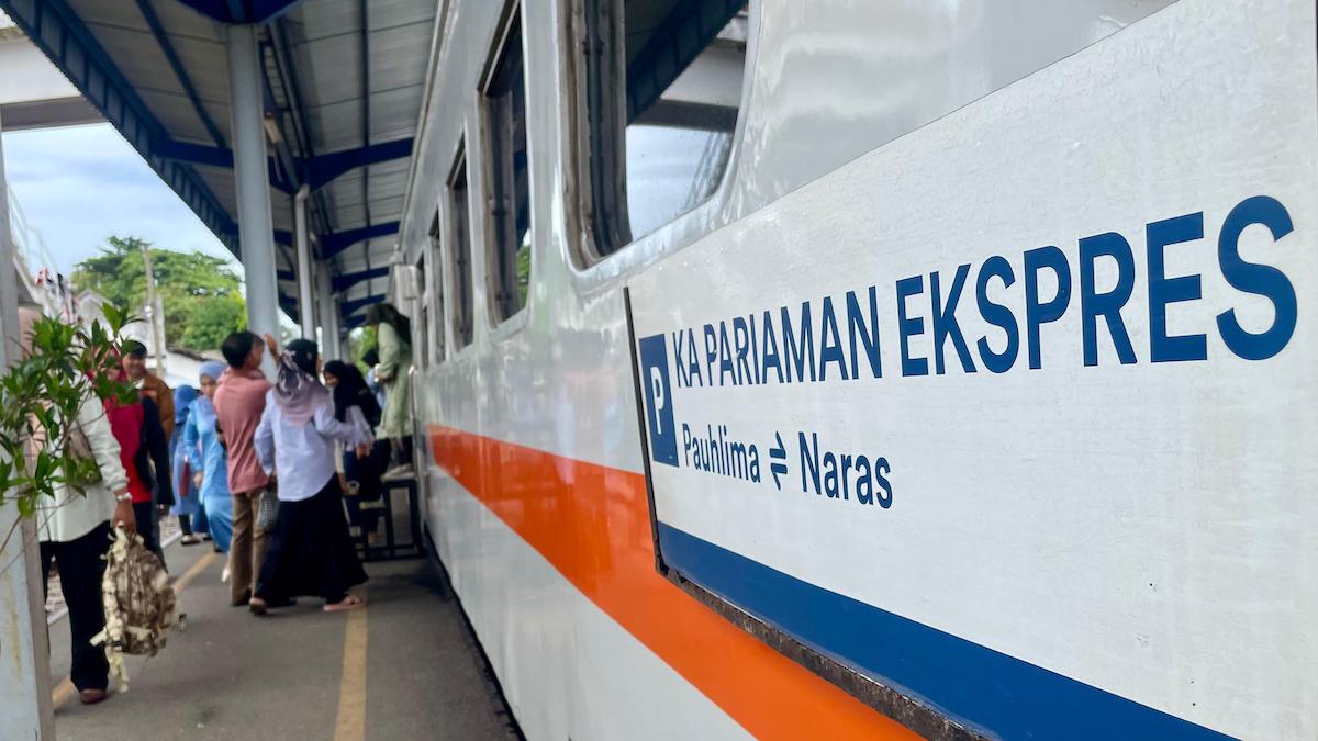 KA Pariaman Ekspress. (dok. istimewa)