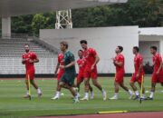 Latihan Timnas Indonesia jelang lawan Bulgaria. (dok. istimewa)