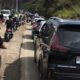 Macet di jalur Danau Diateh. (dok. Radarsumbar)