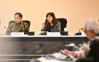 Menteri Komunikasi dan Digital Meutya Hafid mengatakan jumlah anak yang aktif di internet di Indonesia sangat besar dan menghadapi berbagai risiko serius di ruang digital. Kondisi tersebut mendorong pemerintah memperkuat perlindungan anak melalui Peraturan Pemerintah Nomor 17 Tahun 2025 tentang Tata Kelola Penyelenggaraan Sistem Elektronik dalam Pelindungan Anak (PP Tunas). (Foto: Humas Kemkomdigi)