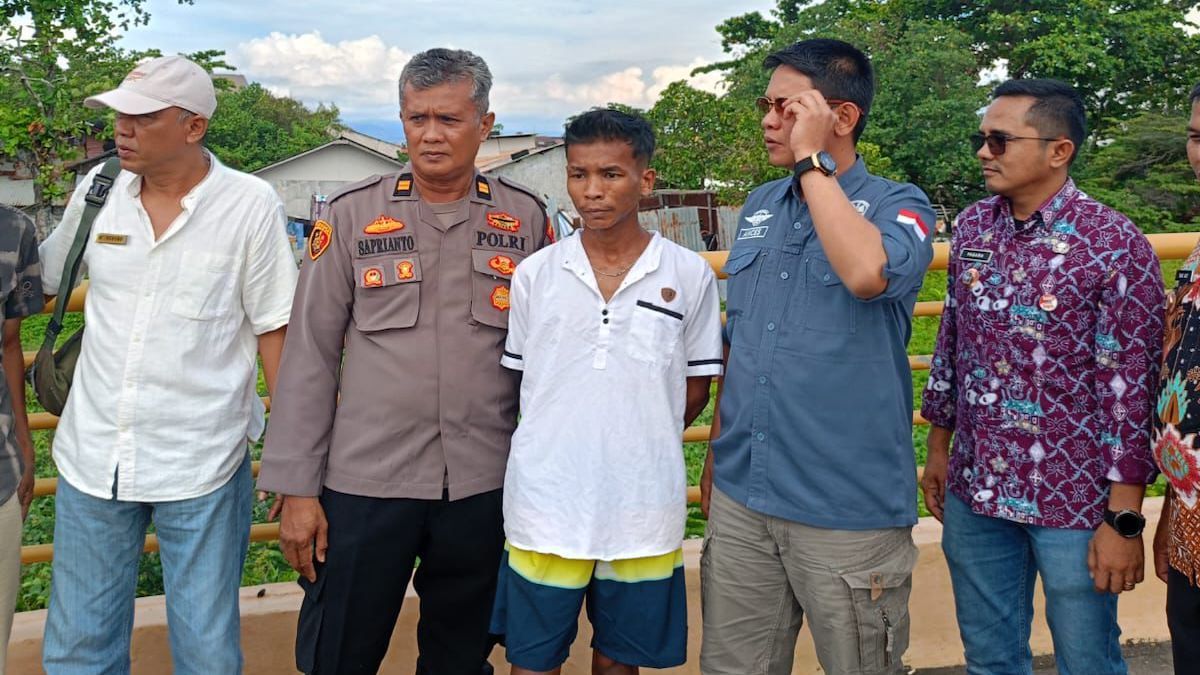 Pelaku pungli di jembatan baru purus ditangkap. (dok. istimewa)