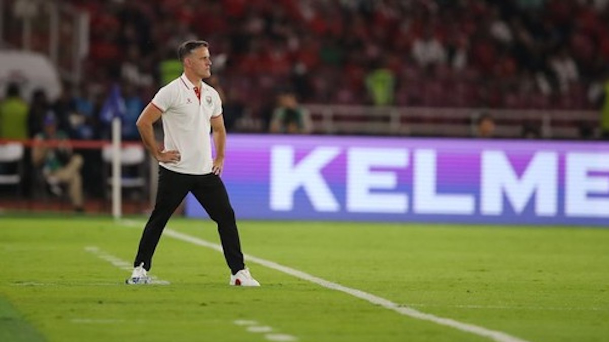 Pelatih Timnas Indonesia John Herdman. (dok. detikcom)