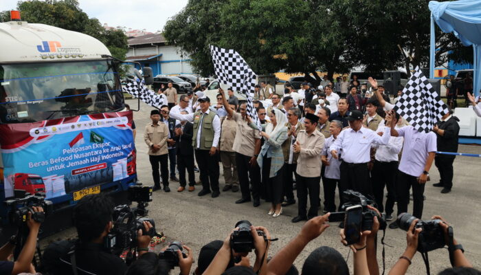 Swasembada Pangan Naik Kelas, 2.280 Ton Beras RI Mulai Dikirim ke Tanah Suci