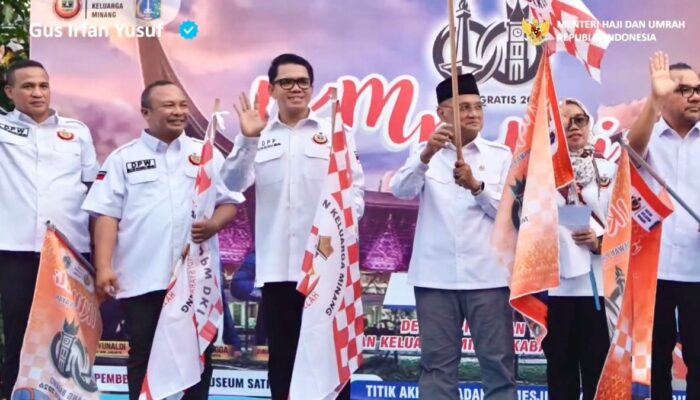 Menteri Haji dan Umrah Lepas Mudik IKM Jakarta, Tegaskan Pulang Basamo sebagai Ikhtiar Menyambung Silaturahmi