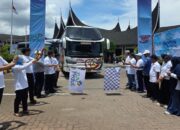 PLN UID Sumbar Lepas Peserta Mudik Nyaman Bersama 2026 Rute Padang–Palembang