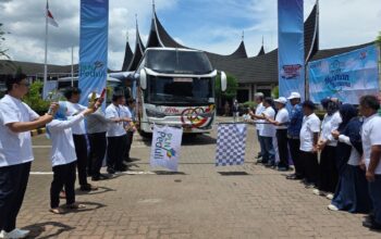 Pelepasan mudik nyaman bersama PLN. (dok. istimewa)
