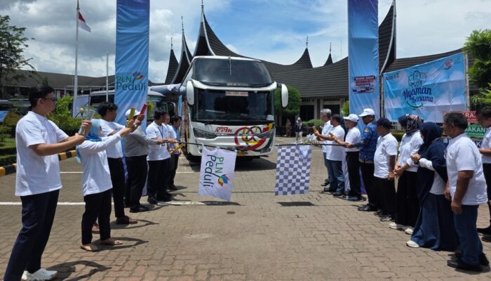 PLN UID Sumbar Lepas Peserta Mudik Nyaman Bersama 2026 Rute Padang–Palembang