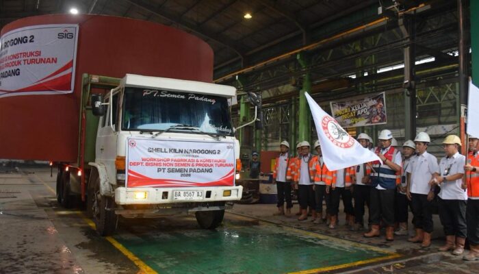Shell Kiln Narogong 2 Dilepas, Bukti Transformasi Besar PT Semen Padang diluar Bisnis Semen