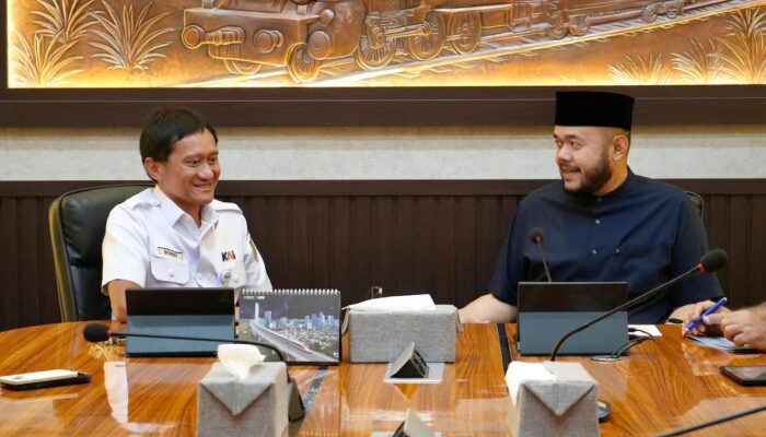 KAI Dukung Program Wali Kota Padang dalam Pengembangan Infrastruktur dan Optimalisasi Aset Transportasi