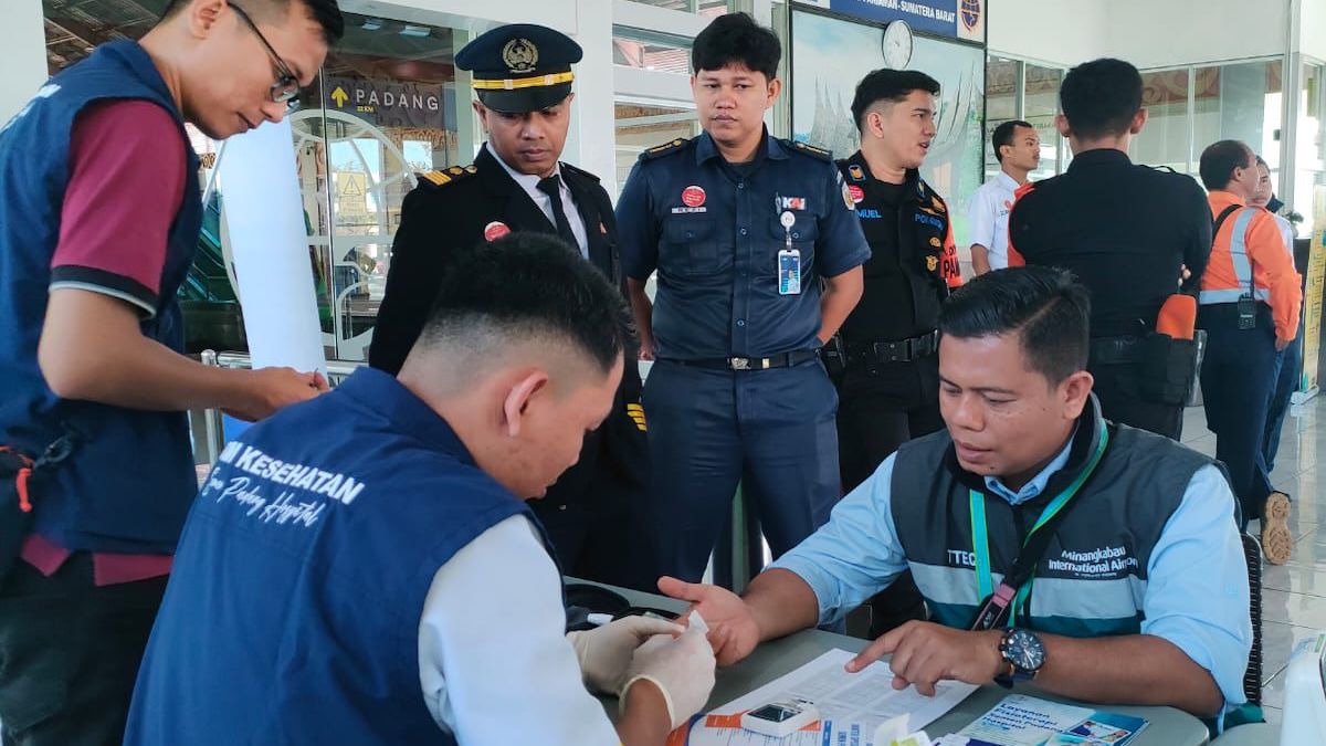Posko layanan kesehatan SPH di Bandara Internasional Minangkabau (BIM). (dok. istimewa)