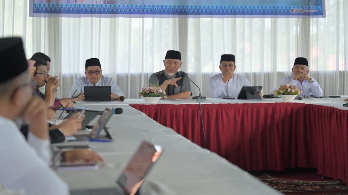 Rakor Pemprov Sumbar dan Pemko Solok. (dok. istimewa)