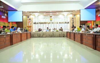 Rakor Pemprov Sumbar dengan Pemko Pariaman. (dok. istimewa)