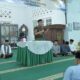 Safari Ramadan Sekdaprov Sumbar di Masjid Raya Kacang. (dok. aspsb)