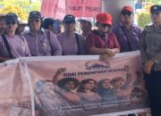 Ratusan Perempuan Nias Kolaborasi OSEDA Aksi Tuntut Perlindungan Korban Kekerasan
