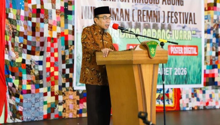 Wawako Maigus Nasir Membuka REMNI Festival di Masjid Nurul Iman