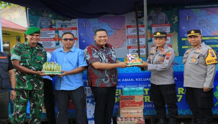 Amankan Libur Lebaran, Wako dan Wawako Pariaman Sidak Pos PAM hingga Destinasi Wisata