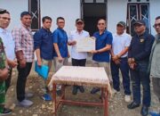 Yayasan Dimensi Untuk Indonesia Serahkan 6 Huntap untuk Korban Banjir di Solok