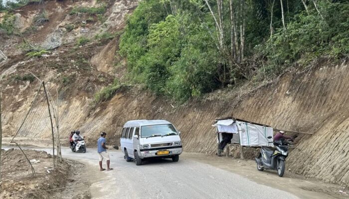 Demi Keselamatan Pemudik, Warga Bantu Kelancaran Lalu Lintas di Jalur Alternatif Bukittinggi