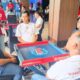 Pasangan Sumbar M. Adiyat/ Filma Joni ketika mengalahkan pasangan Jateng pada pertandingan kedua. (Foto. istimewa)
