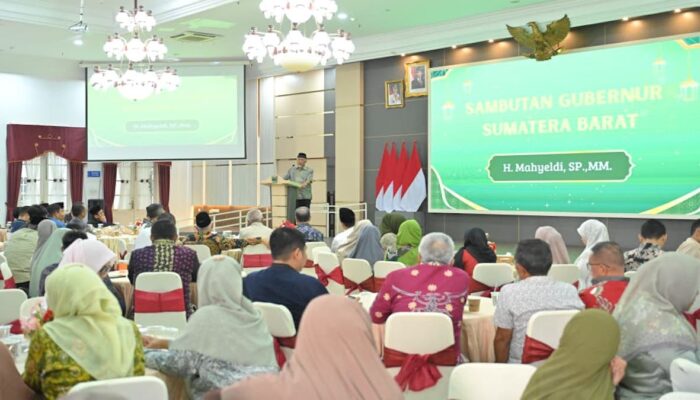 Hadiri Halalbihalal IKA UNAND, Gubernur Mahyeldi: Jaringan Alumni Modal Sosial untuk Pembangunan