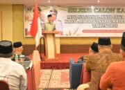 Gubernur Mahyeldi saat seleksi kafilah MTQ Sumbar 2026. (dok. istimewa)