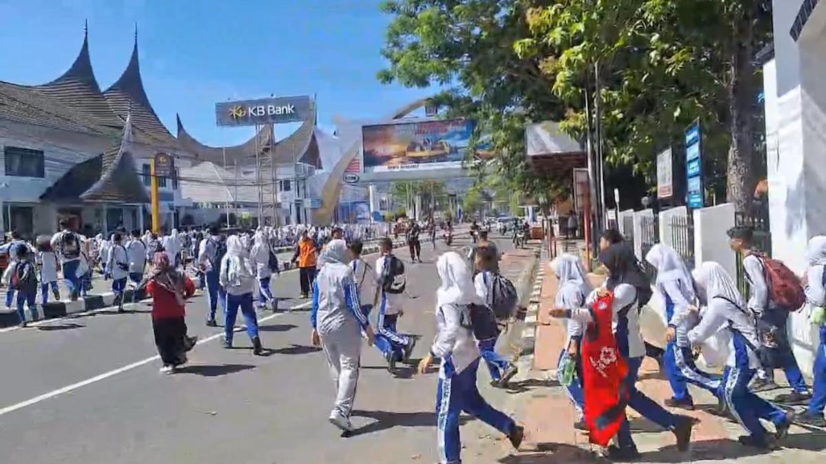 HKB Nasional 2026 yang digelar BPBD Padang. (dok. istimewa)