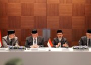 Jumpa pers pemerintah menyikapi eskalasi global. (dok. istimewa)