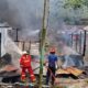 Kebakaran satu unit rumah di Seberang Padang. (dok. istimewa)