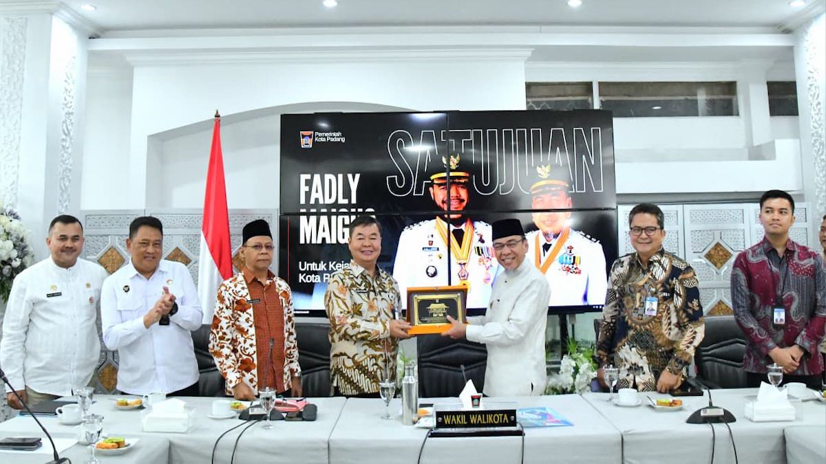 Kota Padang jadi pilot project program digitalisasi bansos. (dok. istimewa)