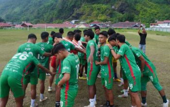 Latihan pemain PSPP Padang Panjang. (dok. istimewa)
