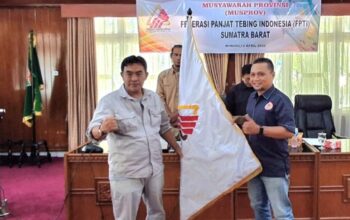 M. Zuhrizul Pimpin FPTI Sumbar 2026–2030, Fokus Pembinaan dan Target Porprov 2026