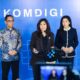 Menteri Komunikasi dan Digital Meutya Hafid didampingi Direktur Jenderal Komunikasi Publik dan Media Fifi Aleyda Yahya dan Direktur Jenderal Pengawasan Ruang Digital Alexander Sabar pada Selasa (14/4/2026) mengatakan kepatuhan terhadap PP TUNAS bukanlah pilihan, melainkan kewajiban yang harus dijalankan oleh setiap penyelenggara sistem elektronik. (Foto: Agus Siswanto/InfoPublik)