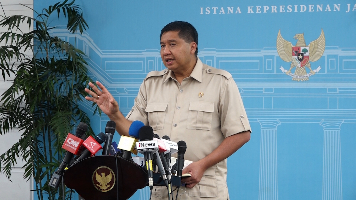 Menteri Perumahan dan Kawasan Pemukiman (PKP), Maruarar Sirait. (dok. istimewa)