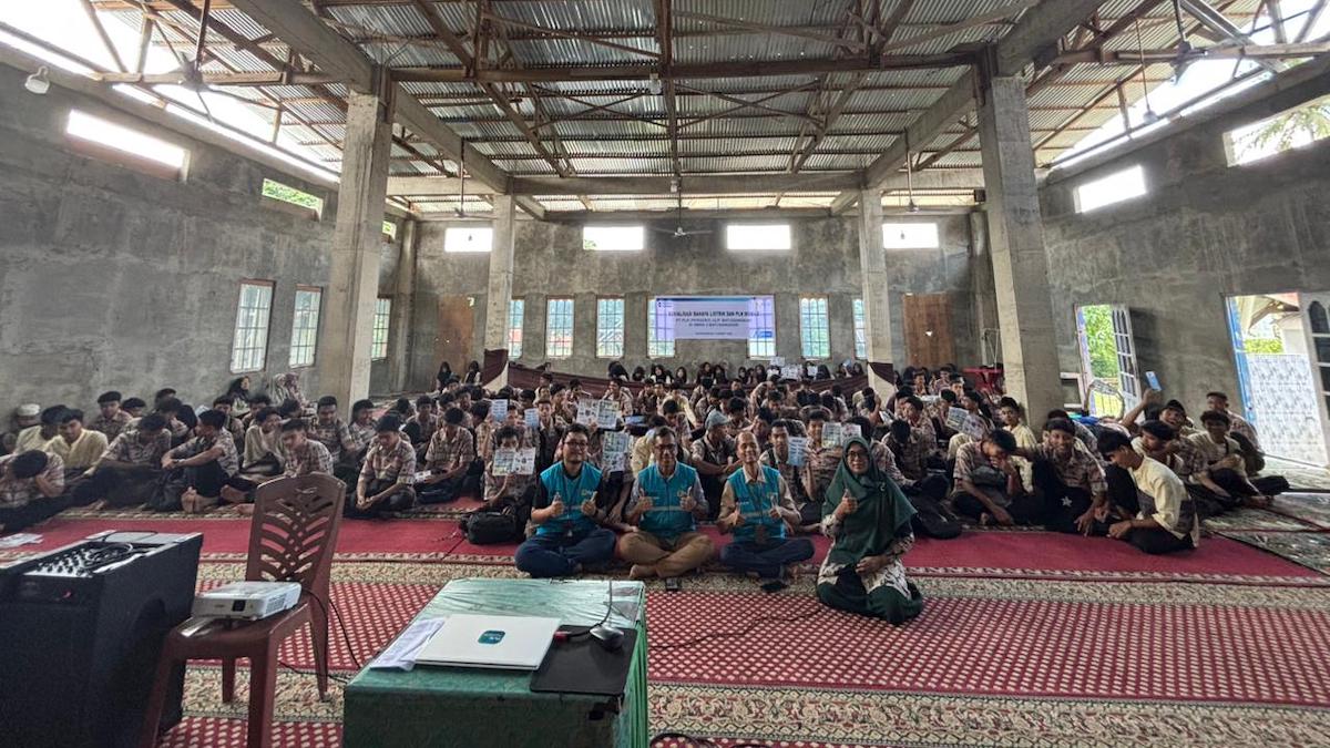 PLN Mobile goes to school di Payakumbuh. (dok. istimewa)