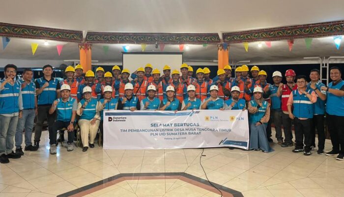 Mengantar Cahaya dari Ranah Minang: PLN UID Sumbar Lepas Pejuang Listrik ke NTT