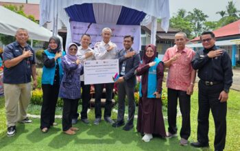 PT PLN (Persero) melalui program Tanggung Jawab Sosial dan Lingkungan (TJSL) meresmikan Program Massage & Refleksi Dinamika di UPTD Panti Sosial Bina Netra (PSBN) Tuah Sakato Padang, Kamis (16/4/2026). (dok. Humas PLN)