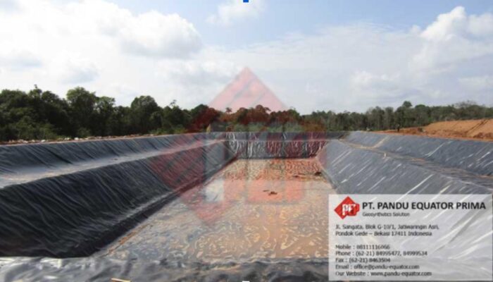 PT. Pandu Equator Prima, Supplier Geomembrane Terpercaya dan Berpengalaman