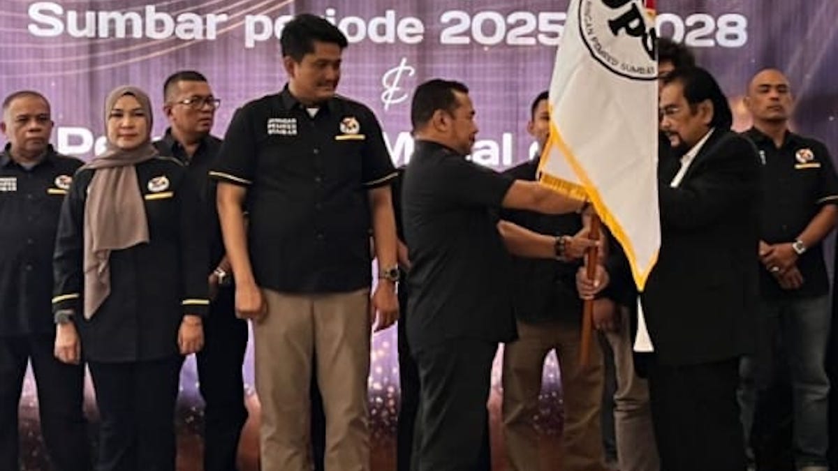 Pelantikan JPS Sumbar. (dok. istimewa)