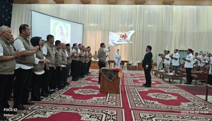 Resmi Dilantik, KONI Kota Solok Bidik Tiga Besar Porprov 2026