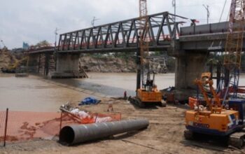 Pemulihan infrastruktur jembatan pascabencana di Sumatera. (dok. istimewa)