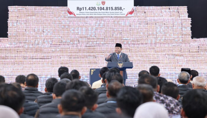 Presiden Prabowo: 1,5 Tahun Kerja, Satgas PKH Selamatkan Uang Negara Setara 10% APBN