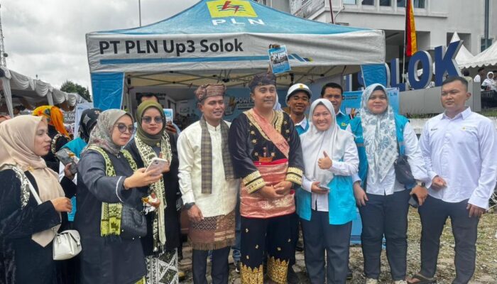 PLN Tebar Promo Tambah Daya di HUT Ke-113 Kabupaten Solok, Dukung Festival Budaya dan Kuliner