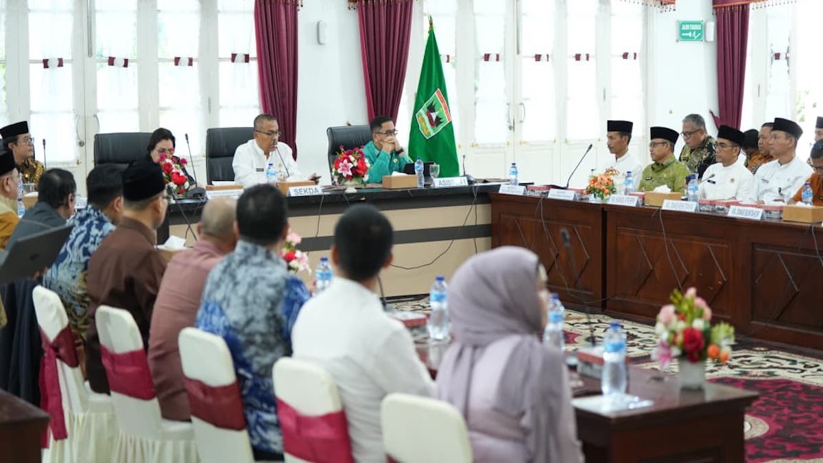 Rapat Dengar Pendapat (RDP) Dewan Perwakilan Daerah (DPD) RI dengan Pemprov Sumbar. (dok. istimewa)