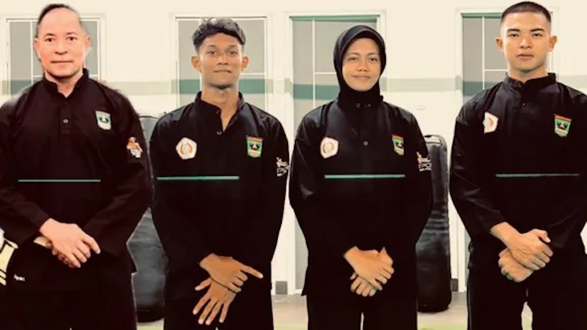 Tiga pesilat Sumbar ikut kejuaraan di Belgia. (dok. istimewa)