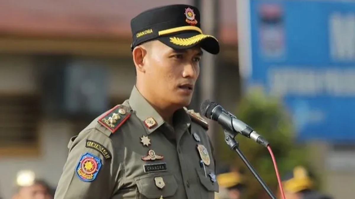 Kasatpol PP Padang, Candra. (dok. istimewa)