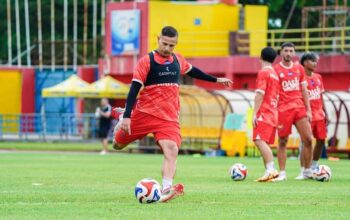 Latihan pemain Persijap di GHAS jelang lawan Semen Padang FC. (dok. I League)