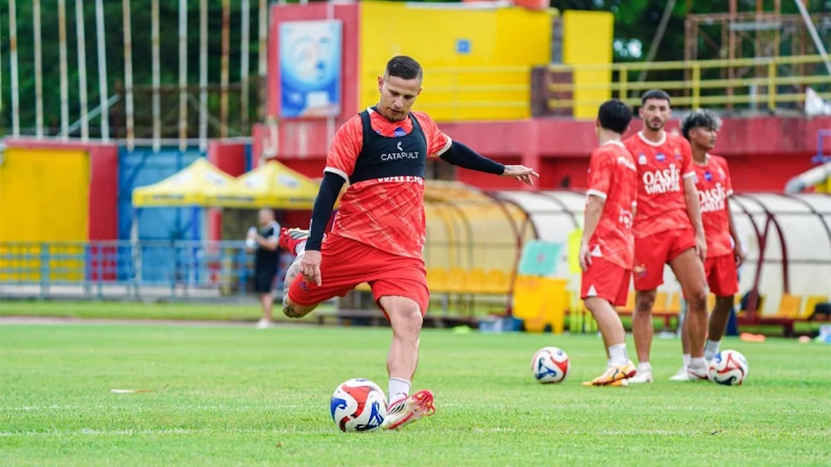 Latihan pemain Persijap di GHAS jelang lawan Semen Padang FC. (dok. I League)