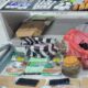 Barang Bukti ratusan paket narkotika yang berhasil diungkap Tim Gabungan Intel Korem 032 Wirabraja dan Kodim 0304 Agam, Sabtu (4/4/2026). (ANTARA/HO-Kodim 0304 Agam)
