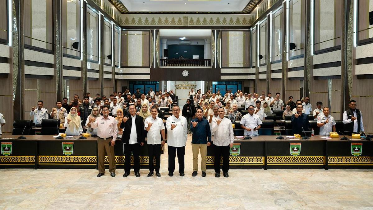 Sosialisasi penguatan Smart City melalui aplikasi call 112. (dok. adpsb)