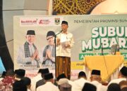 Subuh Mubarakah Gubernur Mahyeldi dengan ASN Pemprov Sumbar. (dok. adpsb)